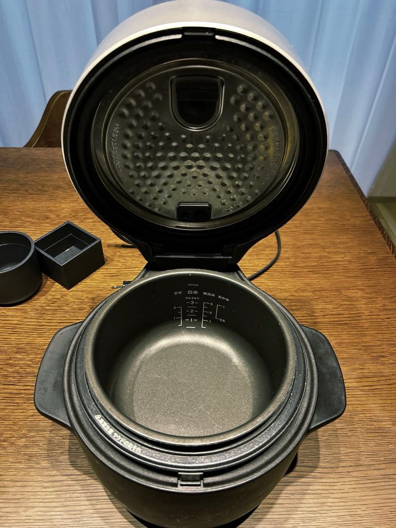 BALMUDA 炊飯器　K03A-BK 3合炊き