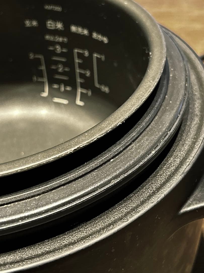 BALMUDA 炊飯器　K03A-BK 3合炊き