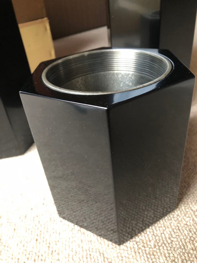 三管　花器　六角　紙箱入