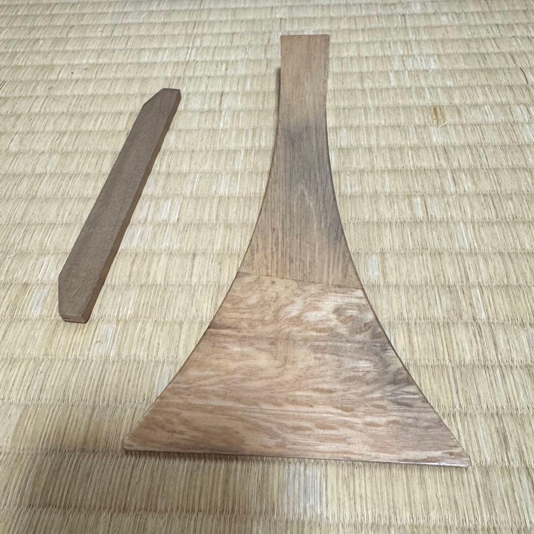 初心者オススメ　中棹　三味線　セット　撥　胴かけ　駒　ハードケース　花梨　丸打胴