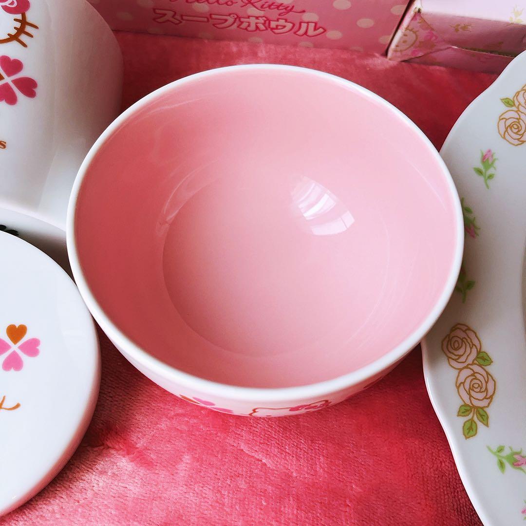 希少レア　ハローキティ　食器セット　まとめ売り　陶器　平成レトロ　サンリオ