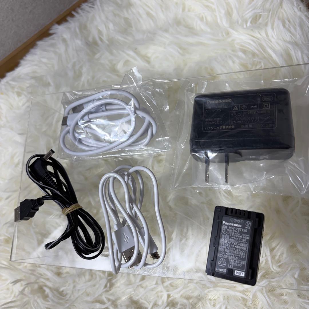 【極美品】Panasonic HC-W590M ビデオカメラ 付属品完品