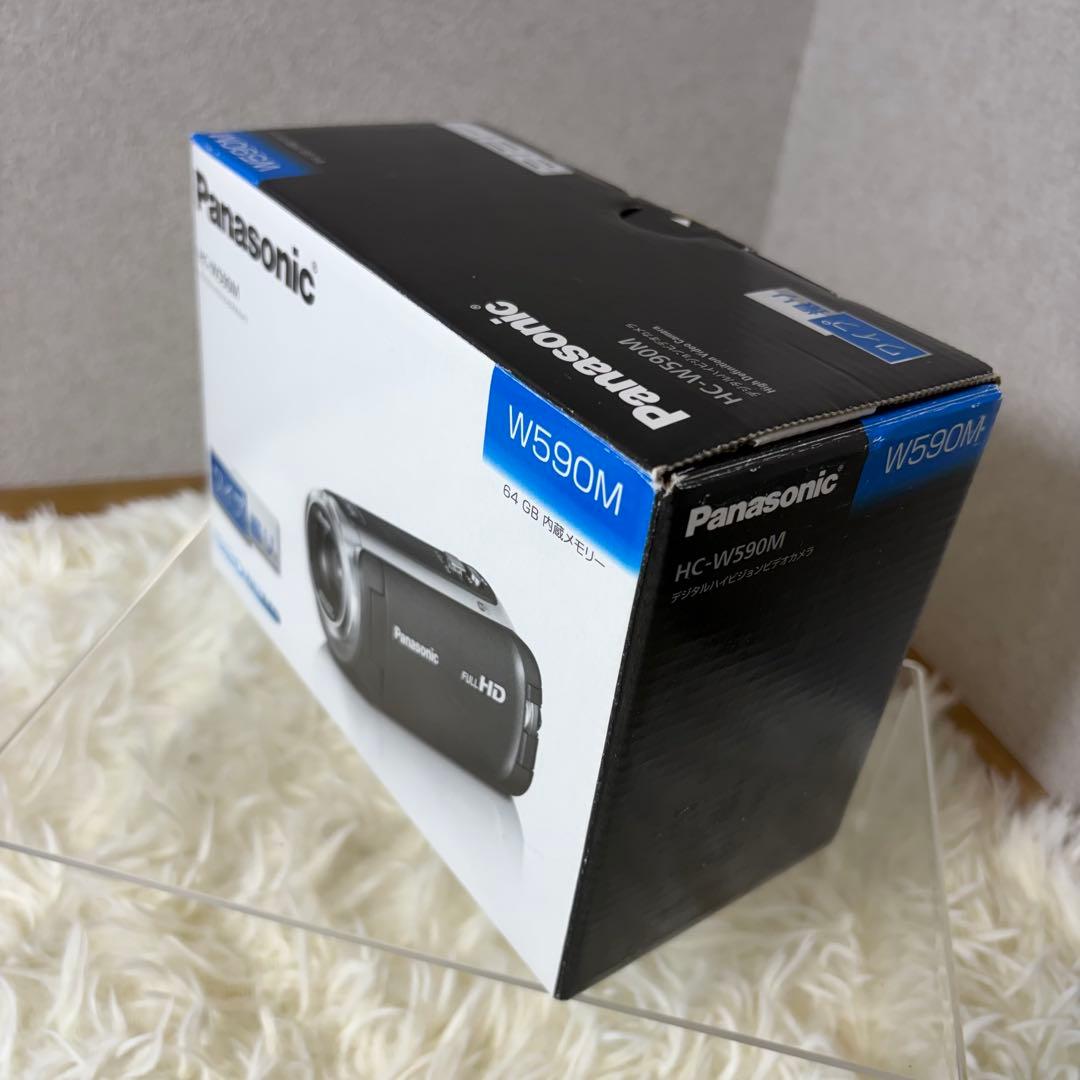 【極美品】Panasonic HC-W590M ビデオカメラ 付属品完品