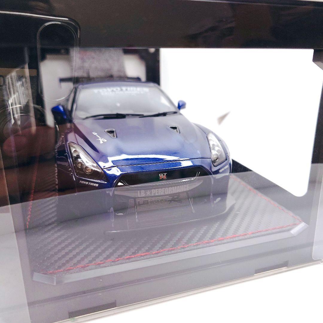 1/18イグニッションモデル リバティーウォーク ブルーメタリック