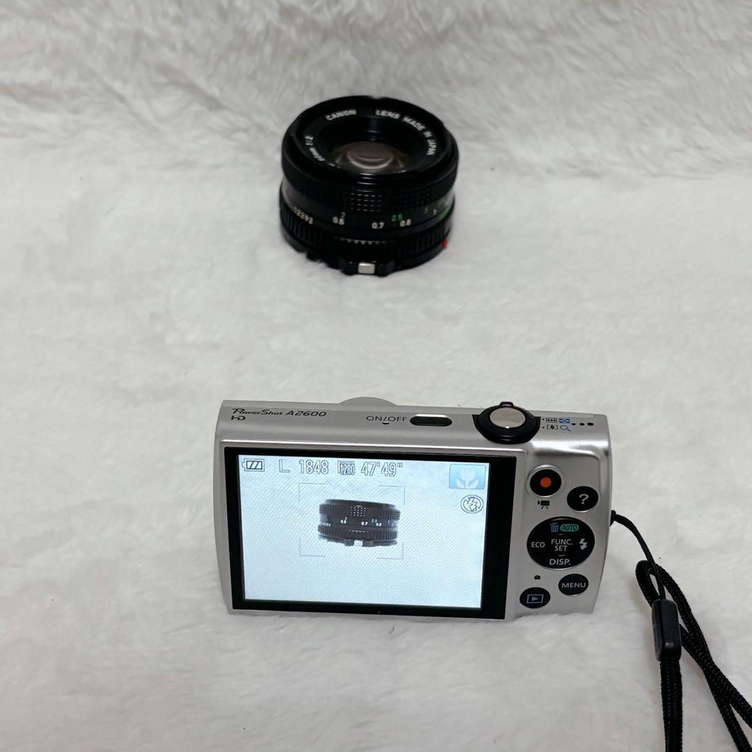 【極美品】Canon PowerShot A2600 デジタルカメラ