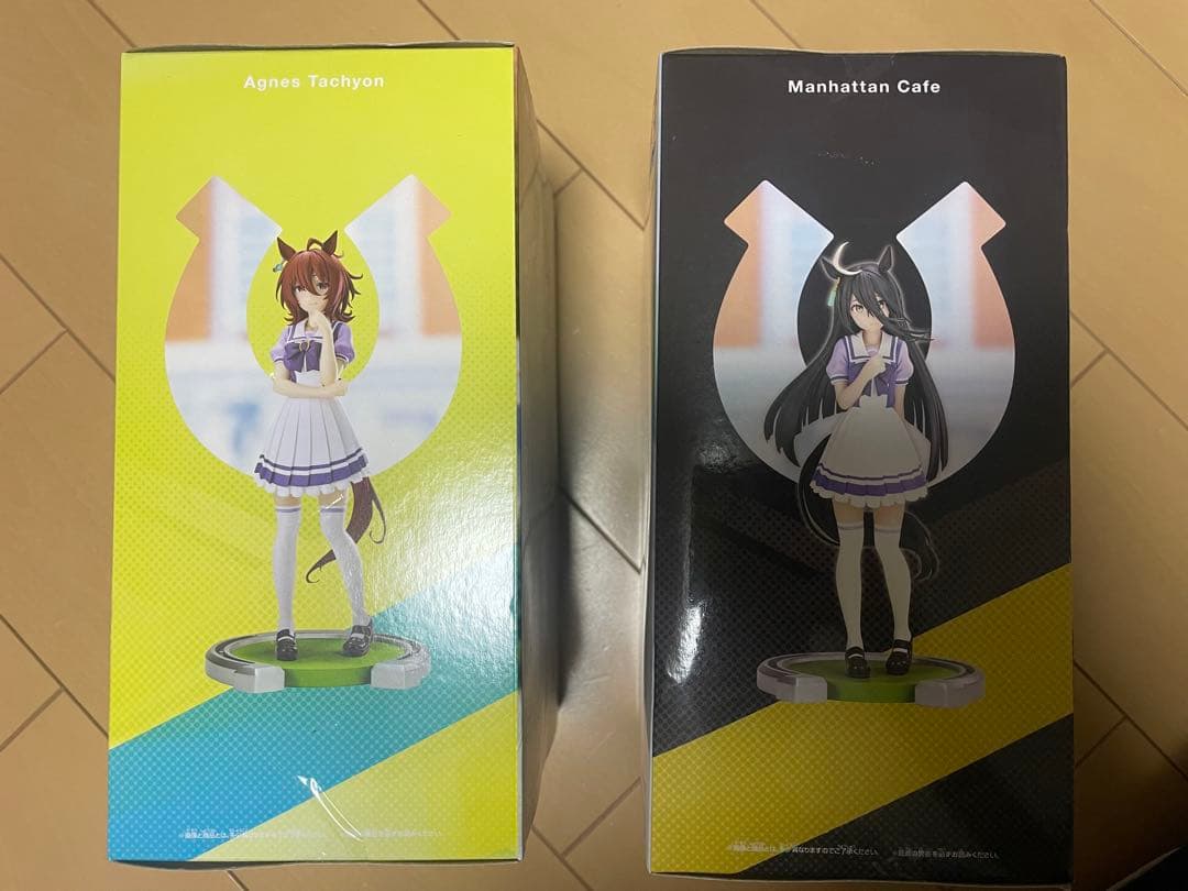 バンプレスト ウマ娘フィギュア アグネスタキオン マンハッタンカフェ 2体セット