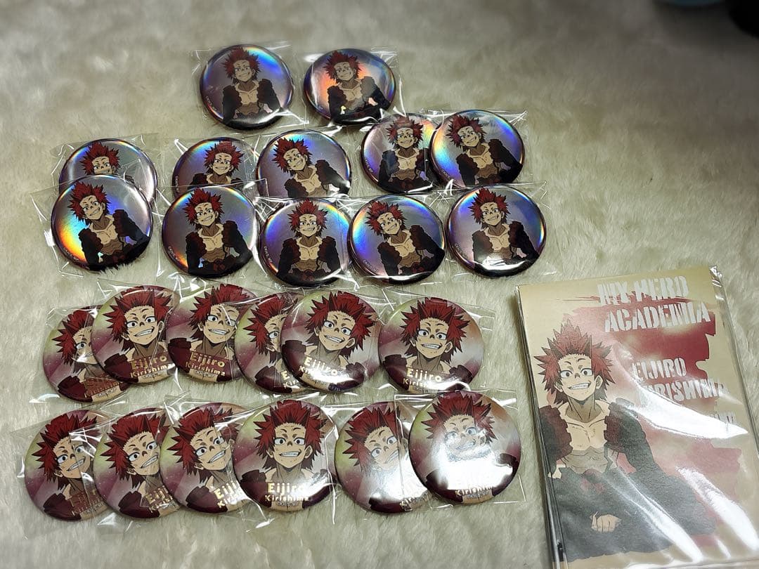 僕のヒーローアカデミア 切島鋭児郎 ヒーローの休息 ヒーロープラザ 缶バッジ