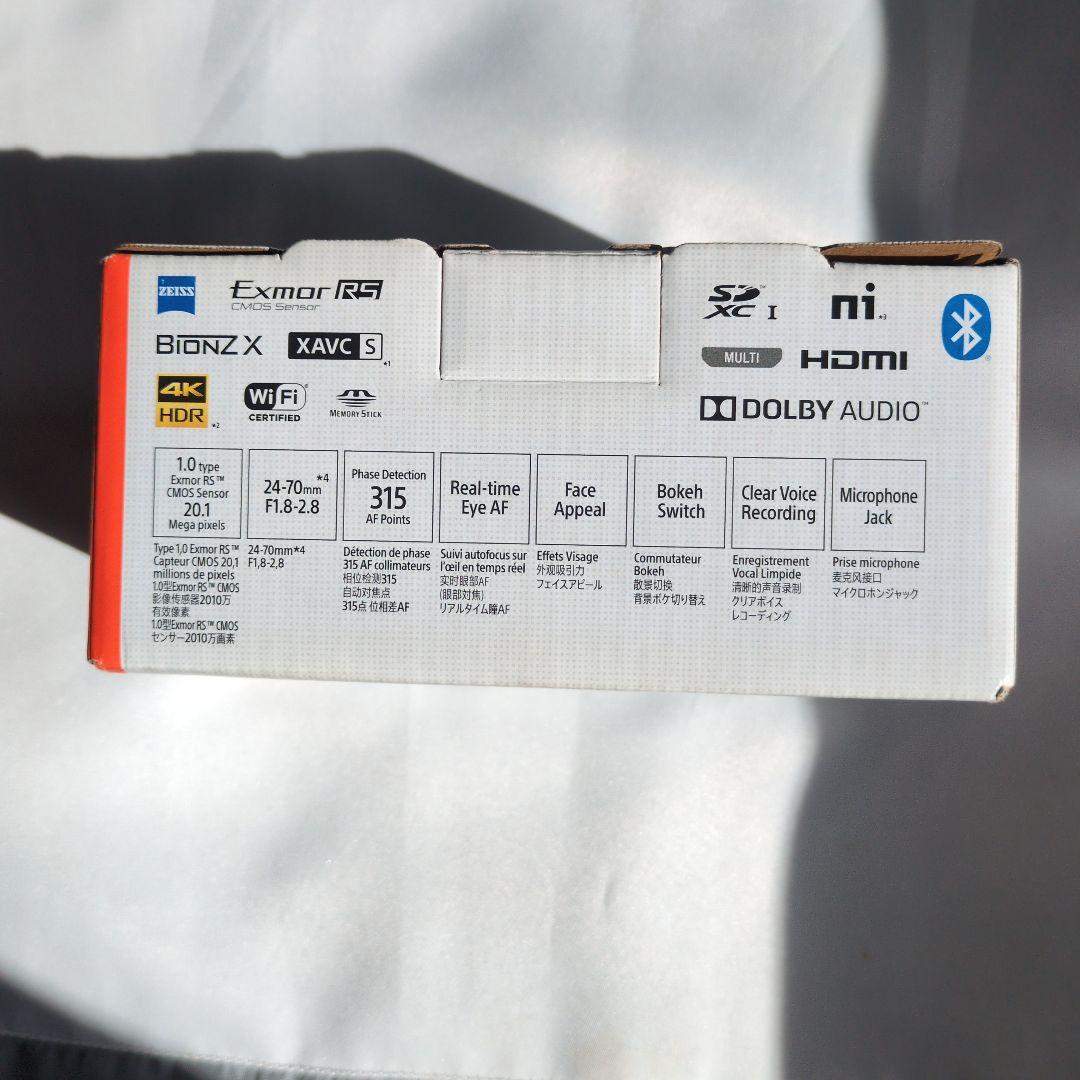 SONY ZV−1コンパクトデジタルカメラ