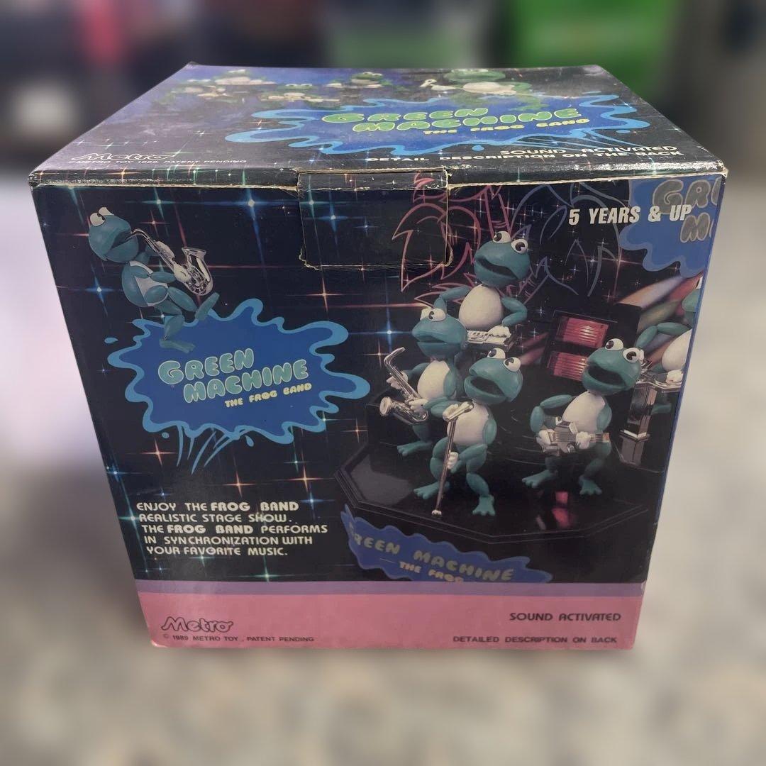 GREEN MACHINE THE FROG BAND おもちゃ レトロ 格安