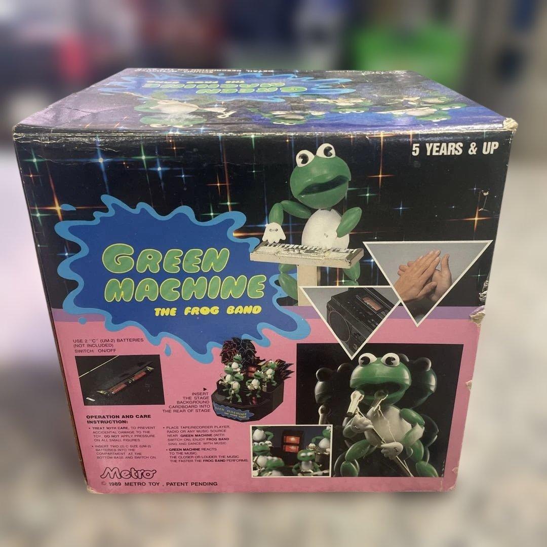 GREEN MACHINE THE FROG BAND おもちゃ レトロ 格安