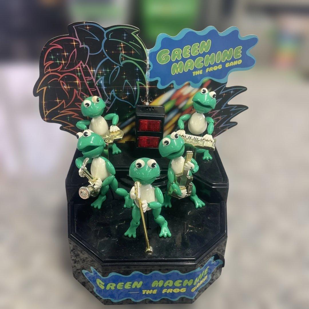 GREEN MACHINE THE FROG BAND おもちゃ レトロ 格安