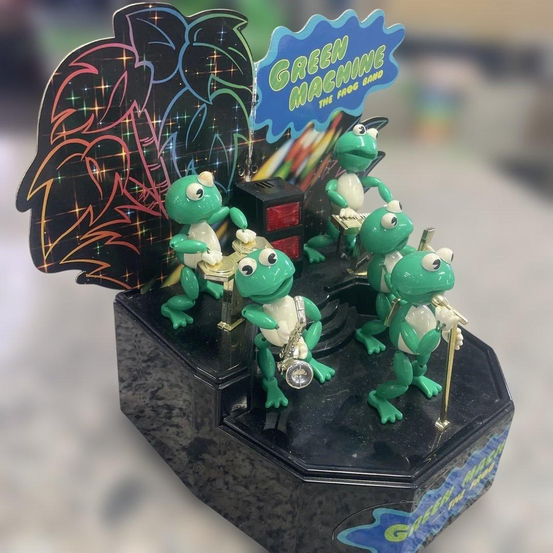 GREEN MACHINE THE FROG BAND おもちゃ レトロ 格安