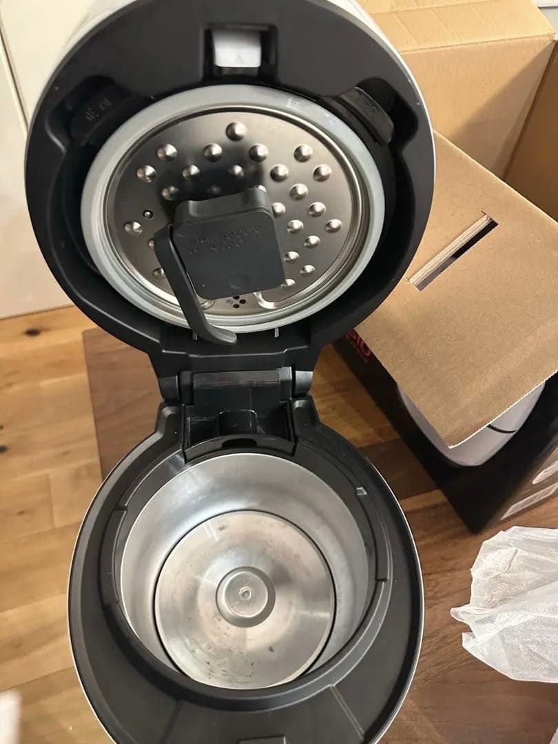 SHARP ヘルシオホットクック KN-HW10E-W 1.0L 電気圧力鍋