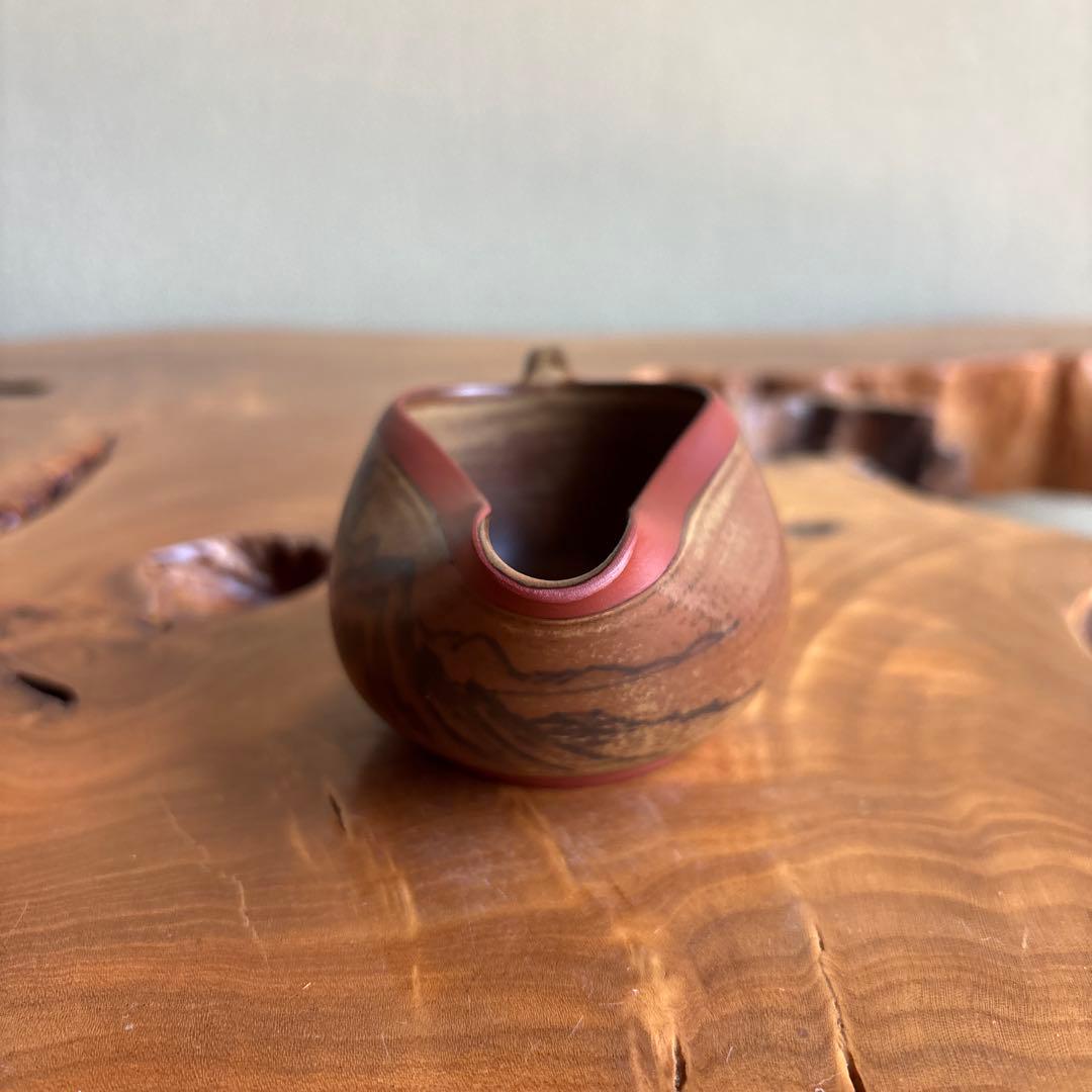 湯冷まし 赤水窯 無名異焼 茶道具 共箱