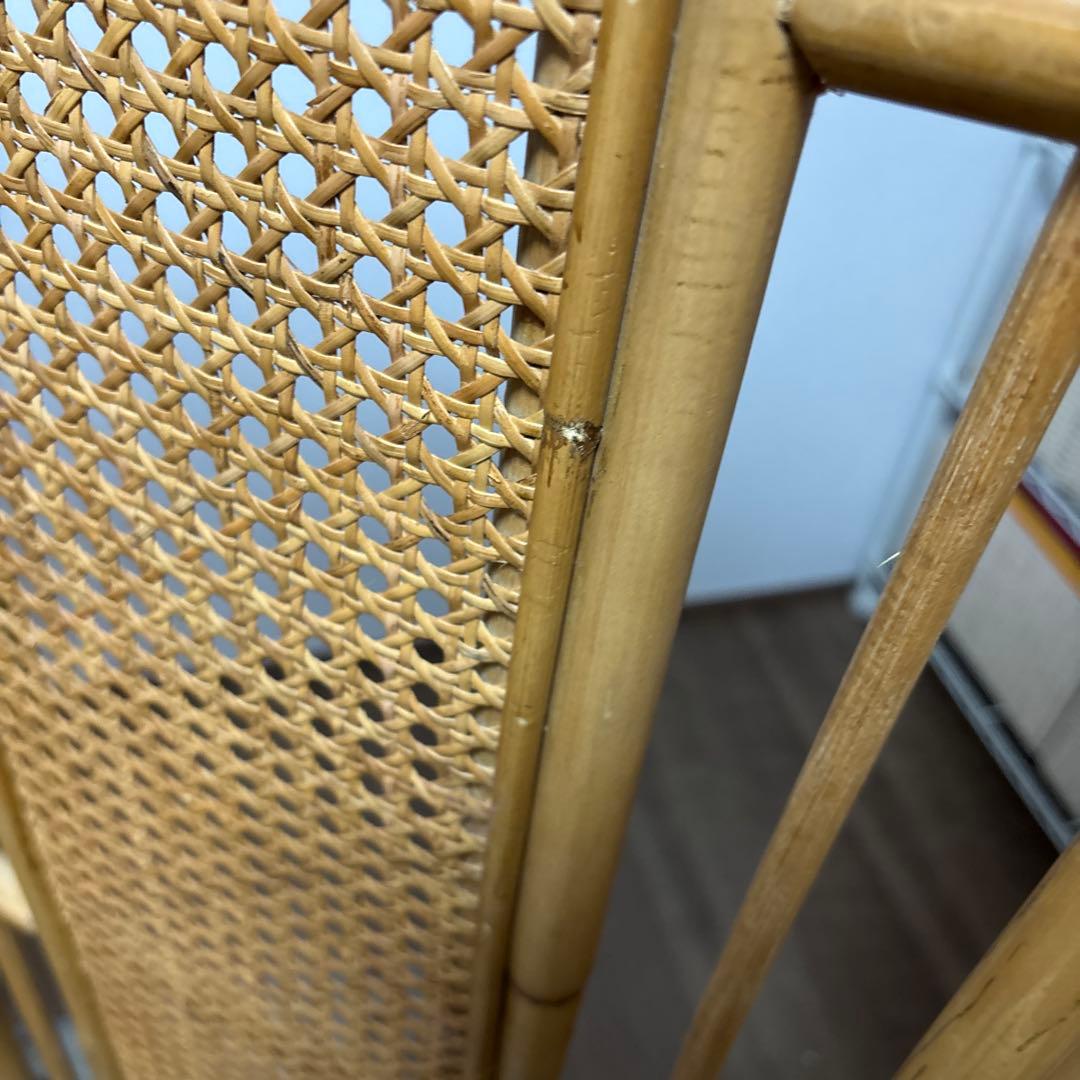 unico ウニコ　ラタン製間仕切り 自然なベージュ