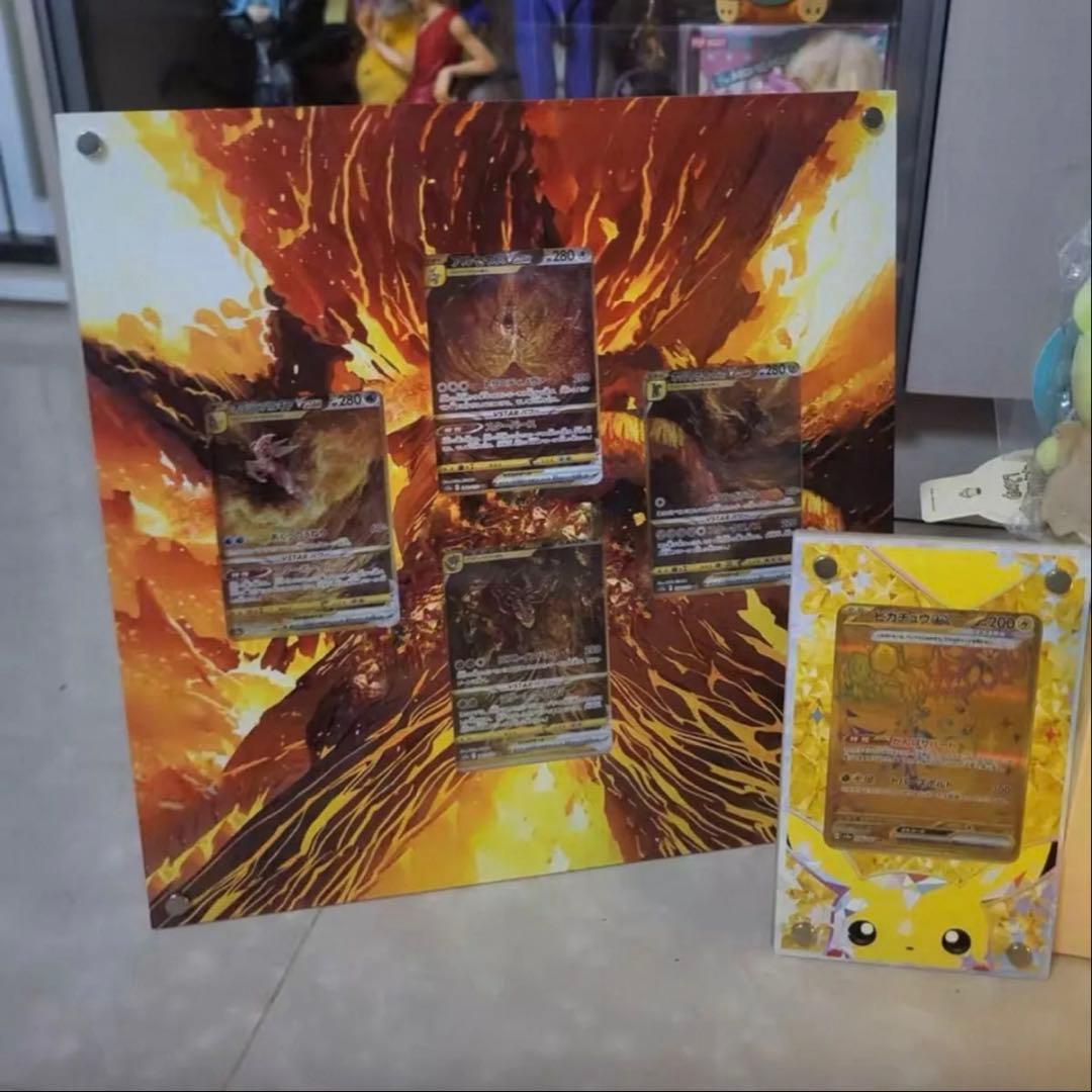 アルセウスオリジンディアルガパルキア ギラティナUR専用ディスプレイフ