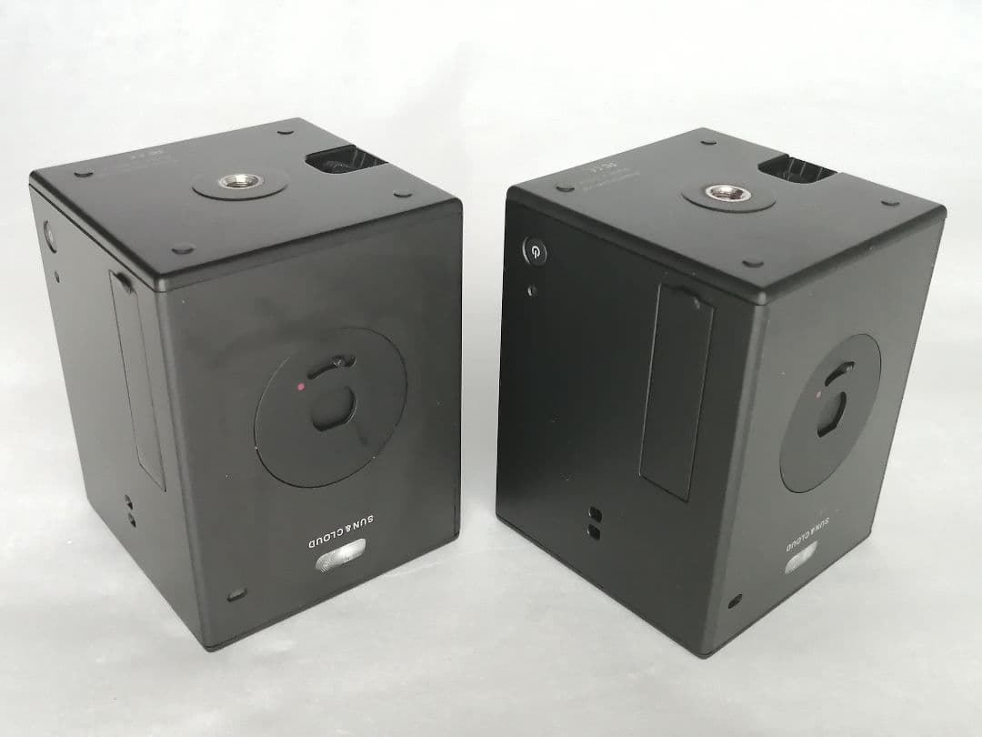 未使用品２台　蓄電不良サンアンドクラウド黒２台　パワーショベルトイカメラ