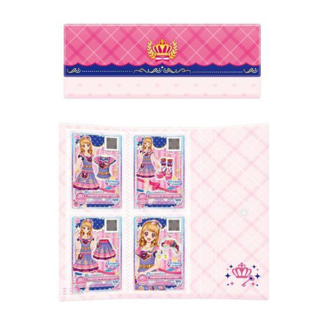 アイカツ！バインダー大空あかりVer カード4枚、バインダー1個、ステッカー5枚