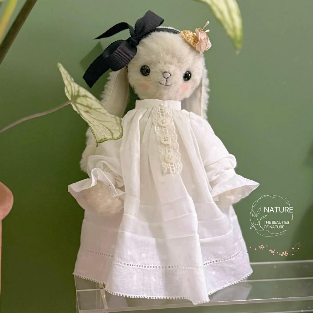 優しいお姉さんうさぎ テディベア アーティストベア ぬいぐるみ 海外作家様