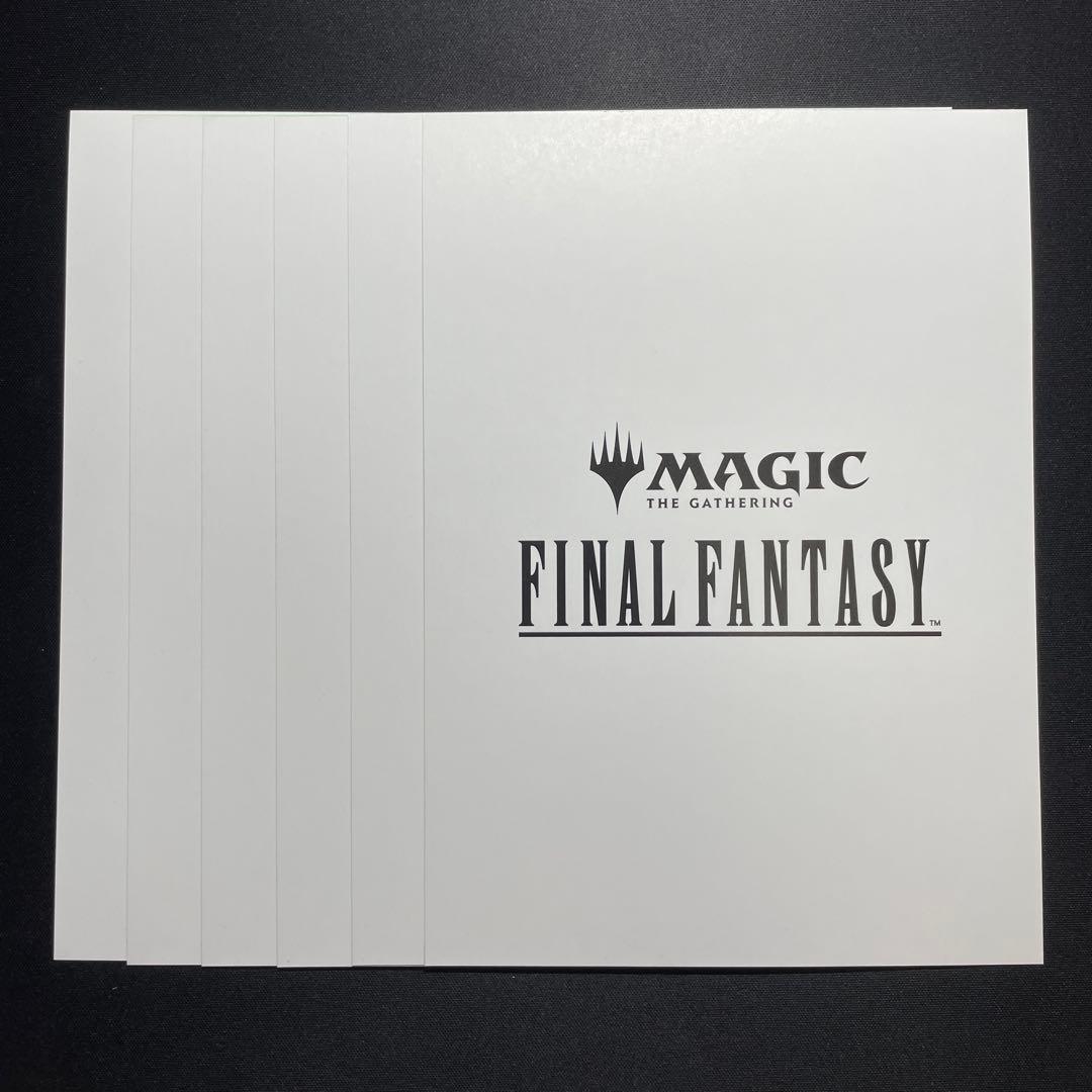 MTG FF チョコボ ピンバッジ ポストカード まとめ売り 6つずつ ②