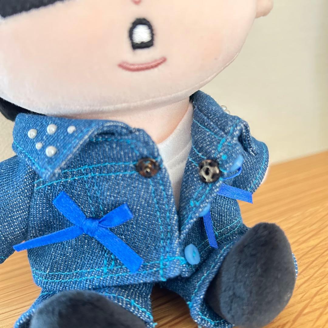デニムジャケットとパンツセット　ぬい服　すのチル　big 服