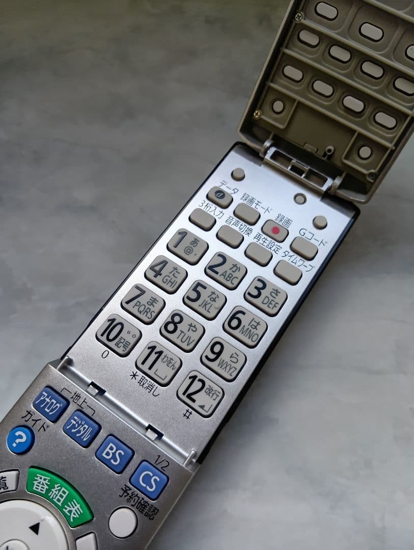 PanasonicVHS/DVDリモコンN2QAYB000347中古美品567