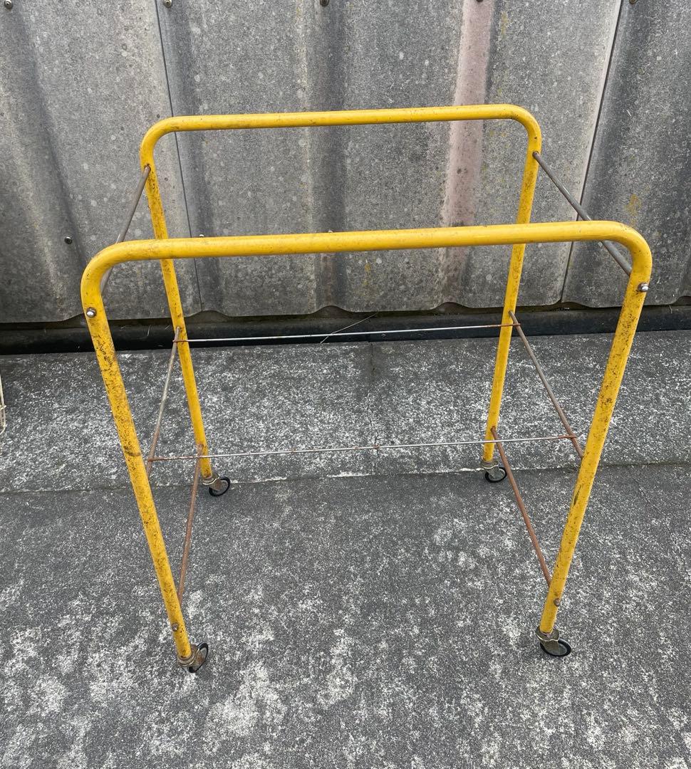 ビンテージ/レトロ/スチールラック/ワイヤーラック/ラック/陳列棚/店舗什器/②