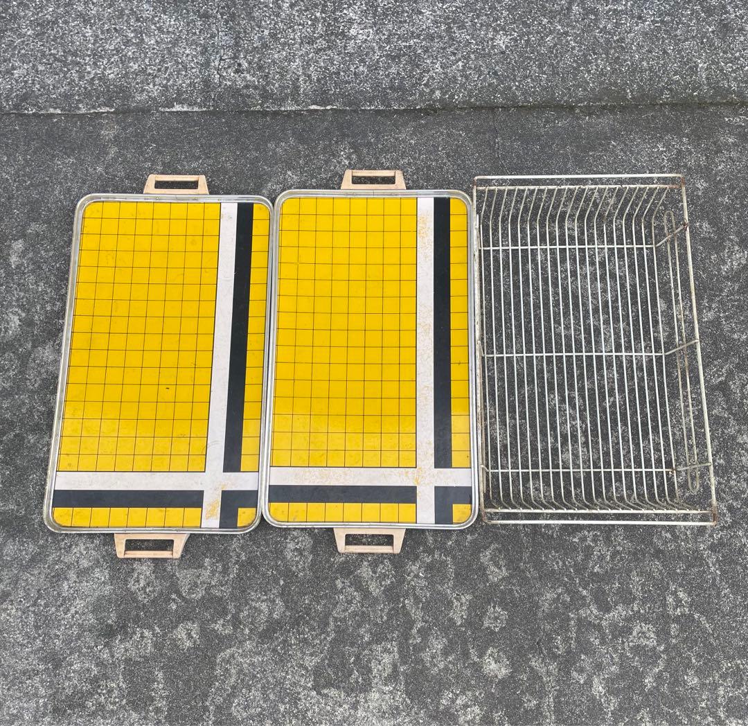 ビンテージ/レトロ/スチールラック/ワイヤーラック/ラック/陳列棚/店舗什器/②
