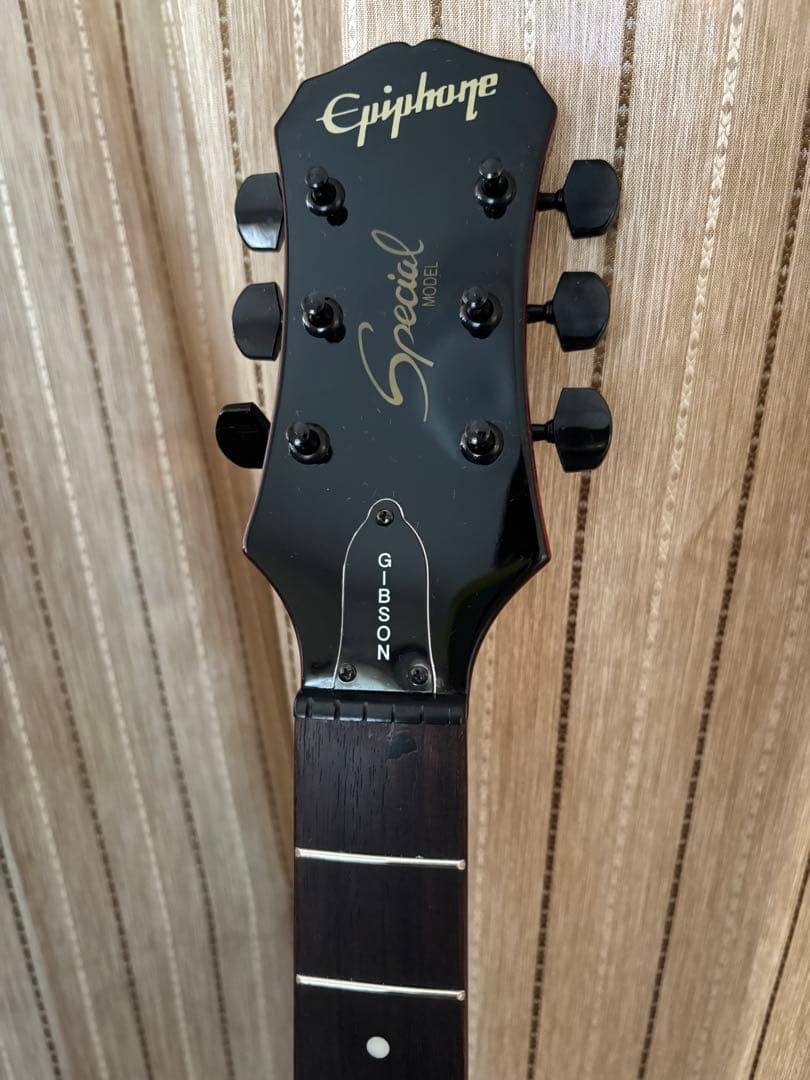 Epiphone Les Paul Special 限定ワイン　クロームブラック