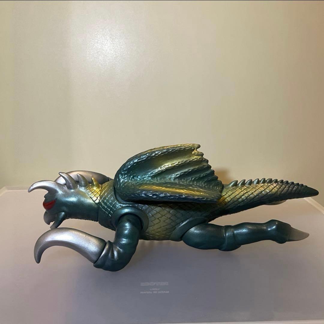 マルサン ガイガン ソフビ 飛行形態 ゴジラ