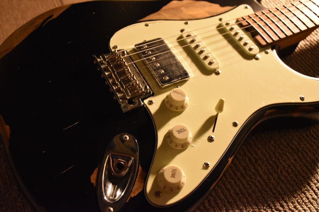 Bacchus エイジド　ストラトキャスター　BSH-AGED/RSM