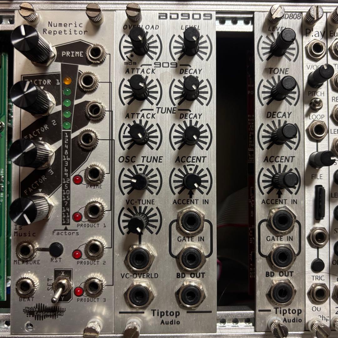 Tiptop Audio - BD909 モジュラーシンセサイザー (旧パネル)