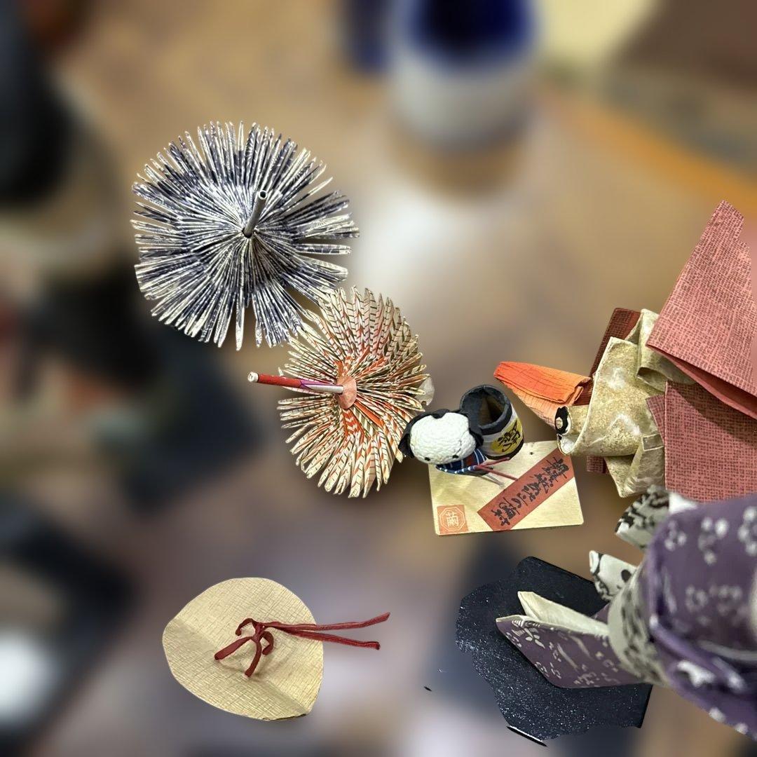 和紙人形　伝統的な和服　日本人形　セット 35点セート