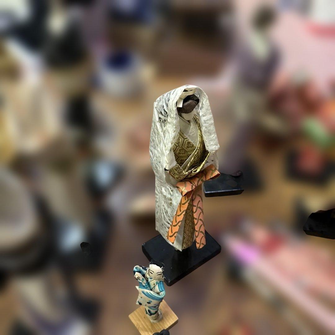 和紙人形　伝統的な和服　日本人形　セット 35点セート