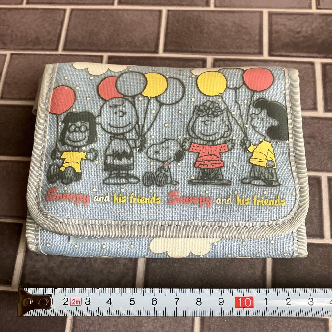 Snoopy and his friends レトロ　財布・ボールペン　クモ　虹
