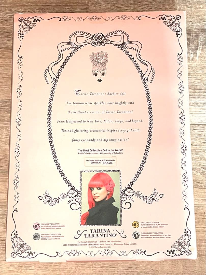 Barbie doll Gold Label Tarina バービー