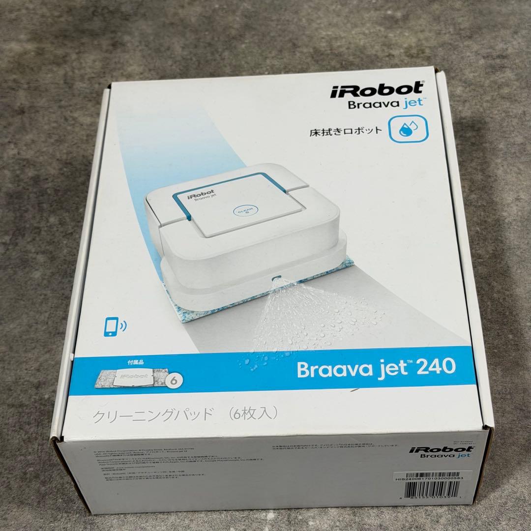 iRobot Braava jet 240 床拭きロボット 使い捨てパッド付き