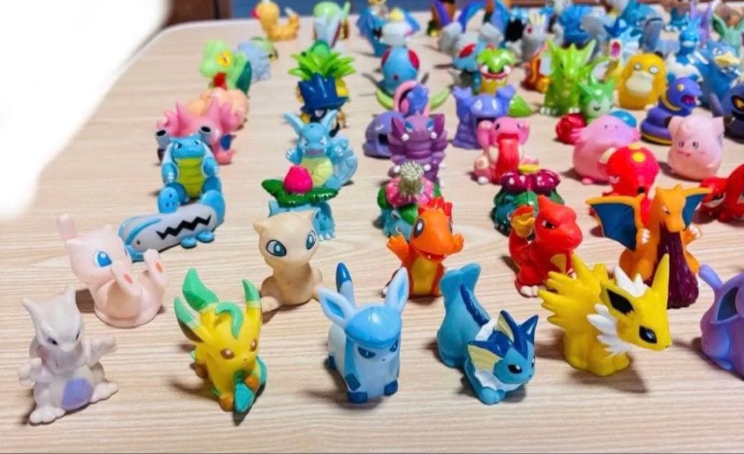 100匹　セット　まとめ売り　ポケモン　ソフビ　全国版　1996年〜　無言◎