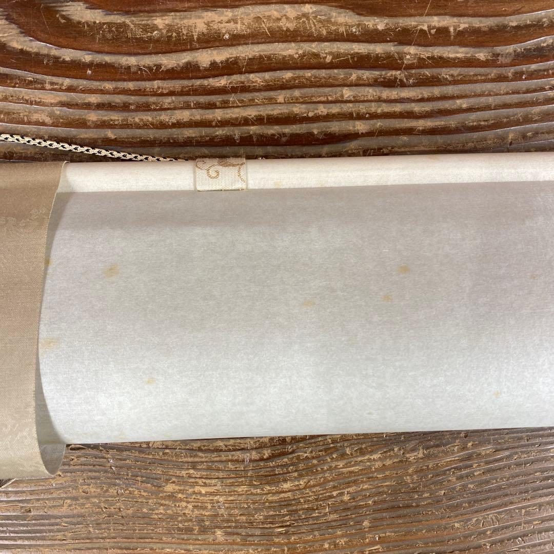 美品 掛け軸 大塚清秋作 楓に雀図 共箱 花鳥 おもてなし