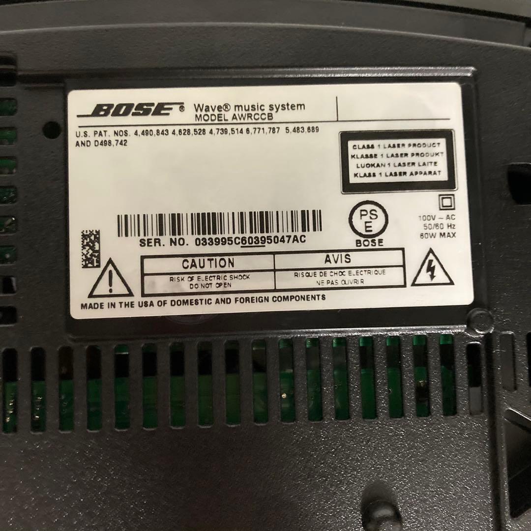 ［ジャンク］BOSE ウェーブミュージックシステムAWRCCB