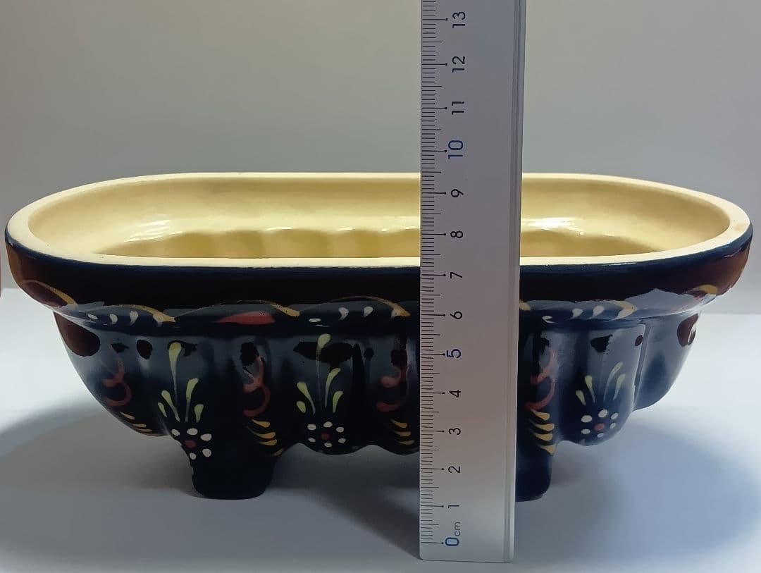 【極美品】希少 フランス・アルザス陶器 ラングロフ型（Langhopf）