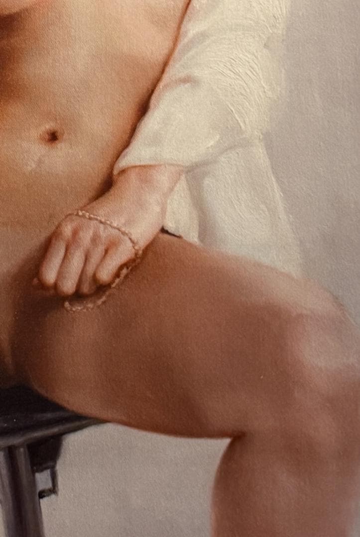 【アート作品】美しい女性をモデルにした油絵風の肖像画・絵画・裸婦画42