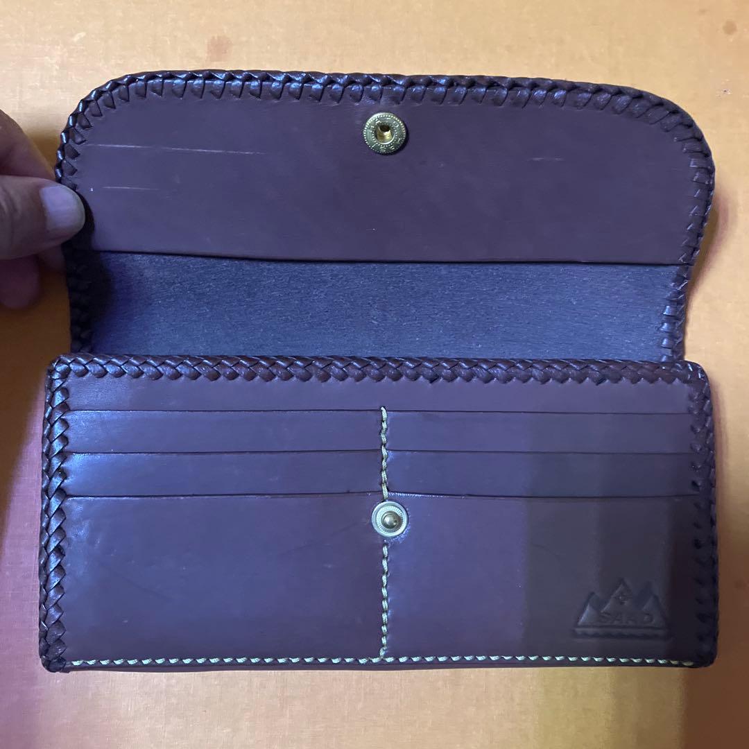 SAAD・レザー長財布・新品未使用