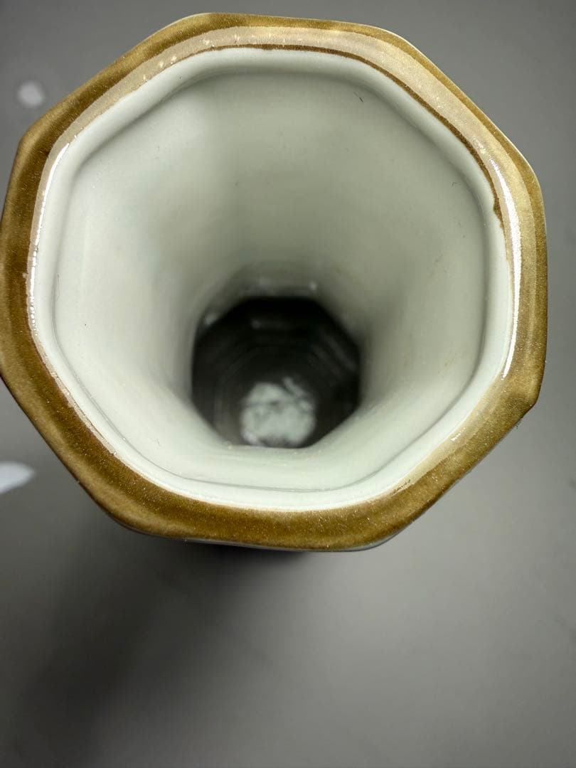 皆具　『平安　鈴木康月造』『染付』『ぶどう棚皆具』　共箱　茶道具