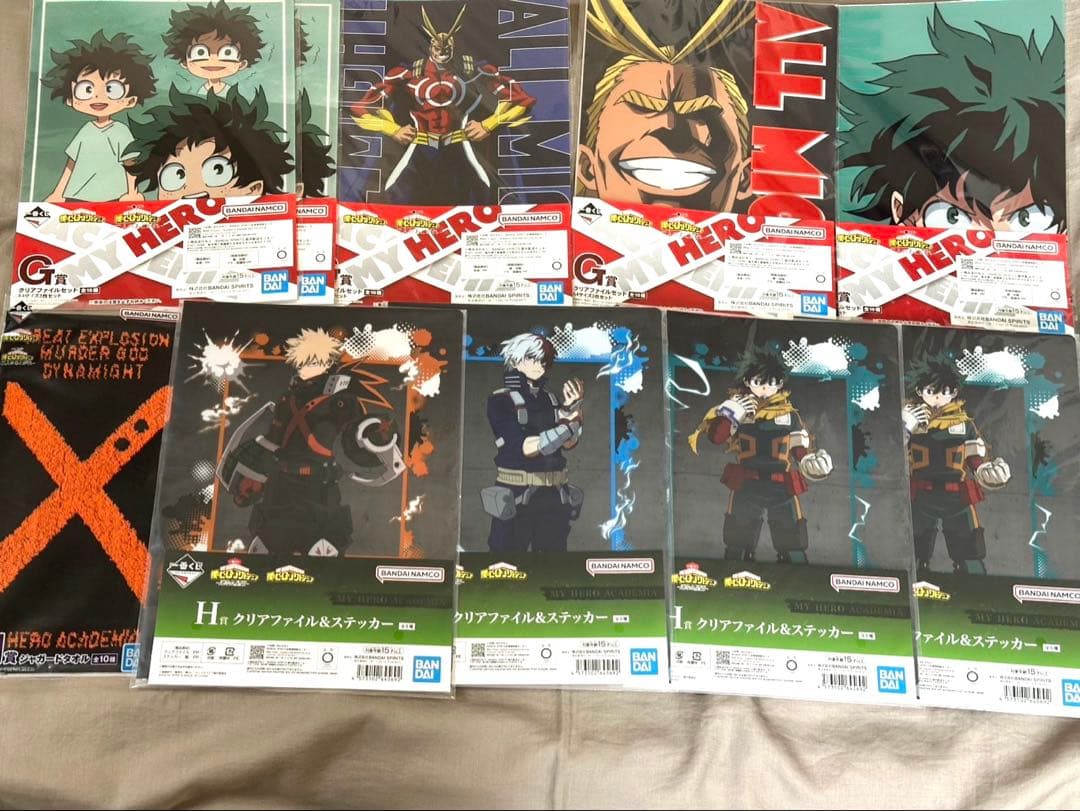 僕のヒーローアカデミア コップ タオル チャーム ポスター まとめ売り 42個
