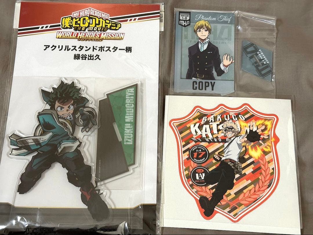 僕のヒーローアカデミア コップ タオル チャーム ポスター まとめ売り 42個