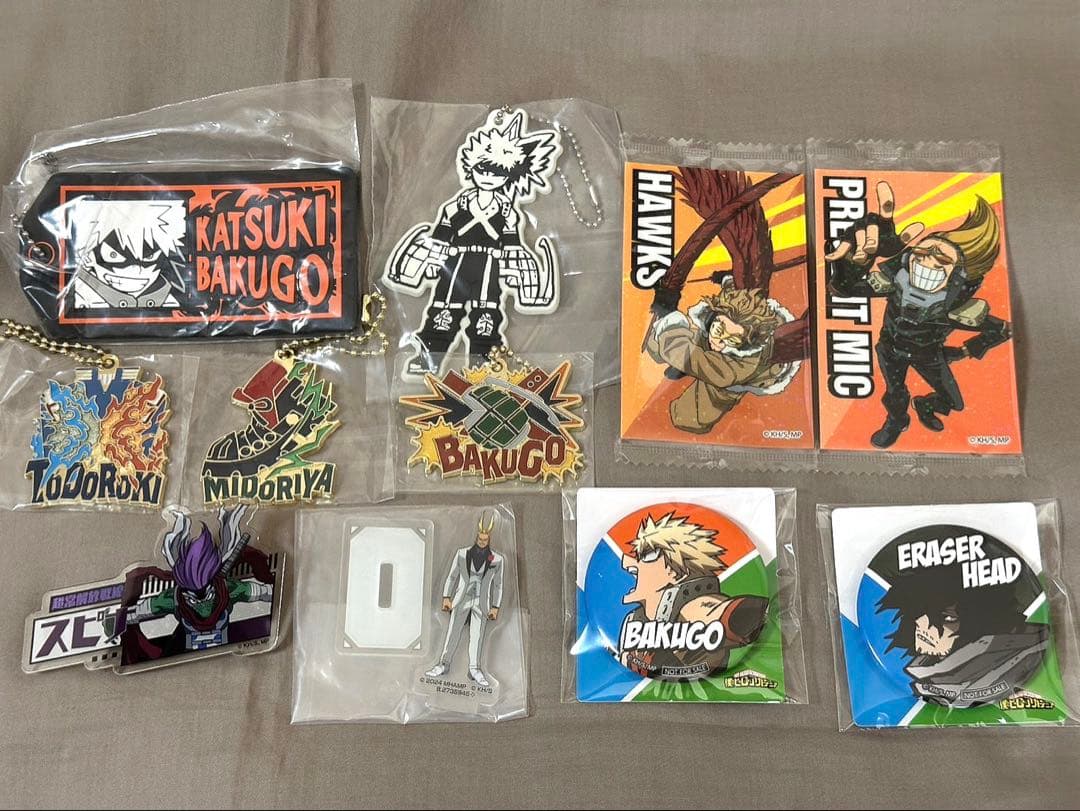 僕のヒーローアカデミア コップ タオル チャーム ポスター まとめ売り 42個