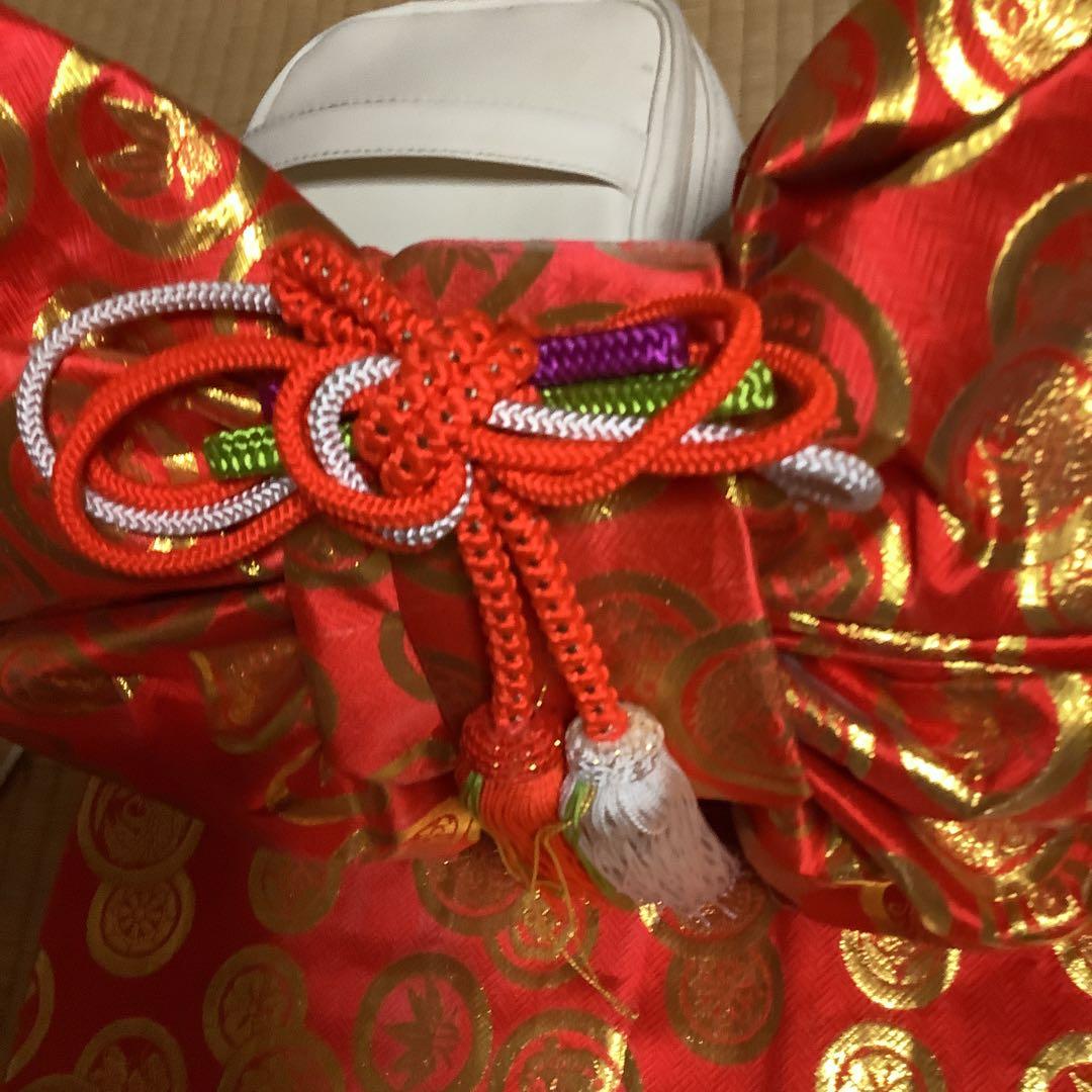 七五三　七歳用フルセット　帯幅18センチ　草履サイズ21センチ