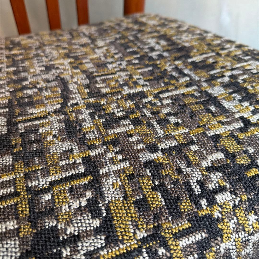 極美品　北欧　デンマーク　チーク無垢 ハイバックアームチェア　ヴィンテージ