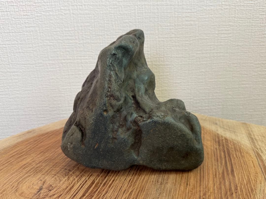 北上川石 山型石 鑑賞石 観賞石 水石 盆石 水盤 盆栽 飾り 天然石 原石